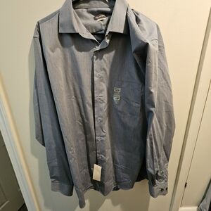 Van Heusen Light Blue Casual Button-Down Shirt